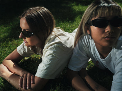 PEARLS x CHPO SUNGLASSES NAVY