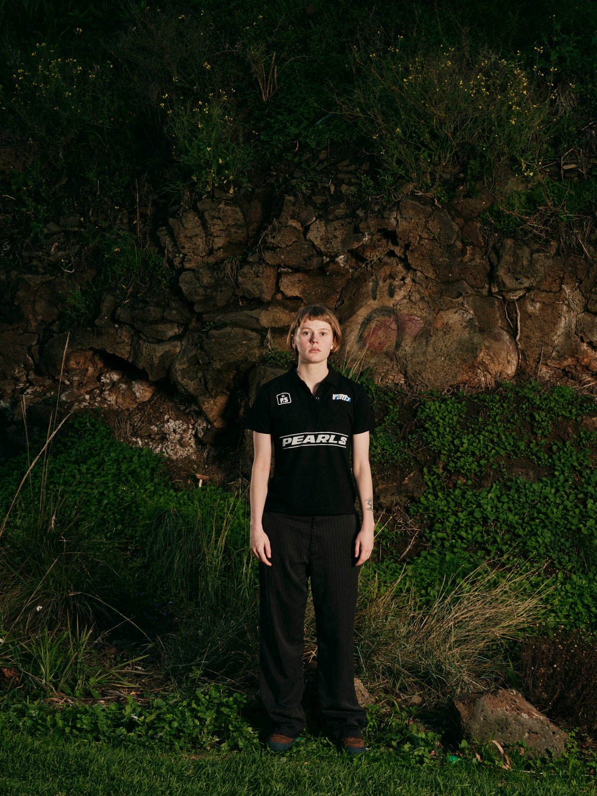 RALLY FEMME POLO BLACK