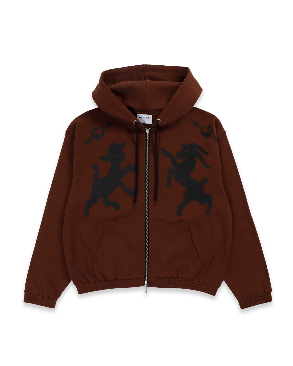 PAGAN ZIP HOOD BROWN (NEW SOFT CUT)