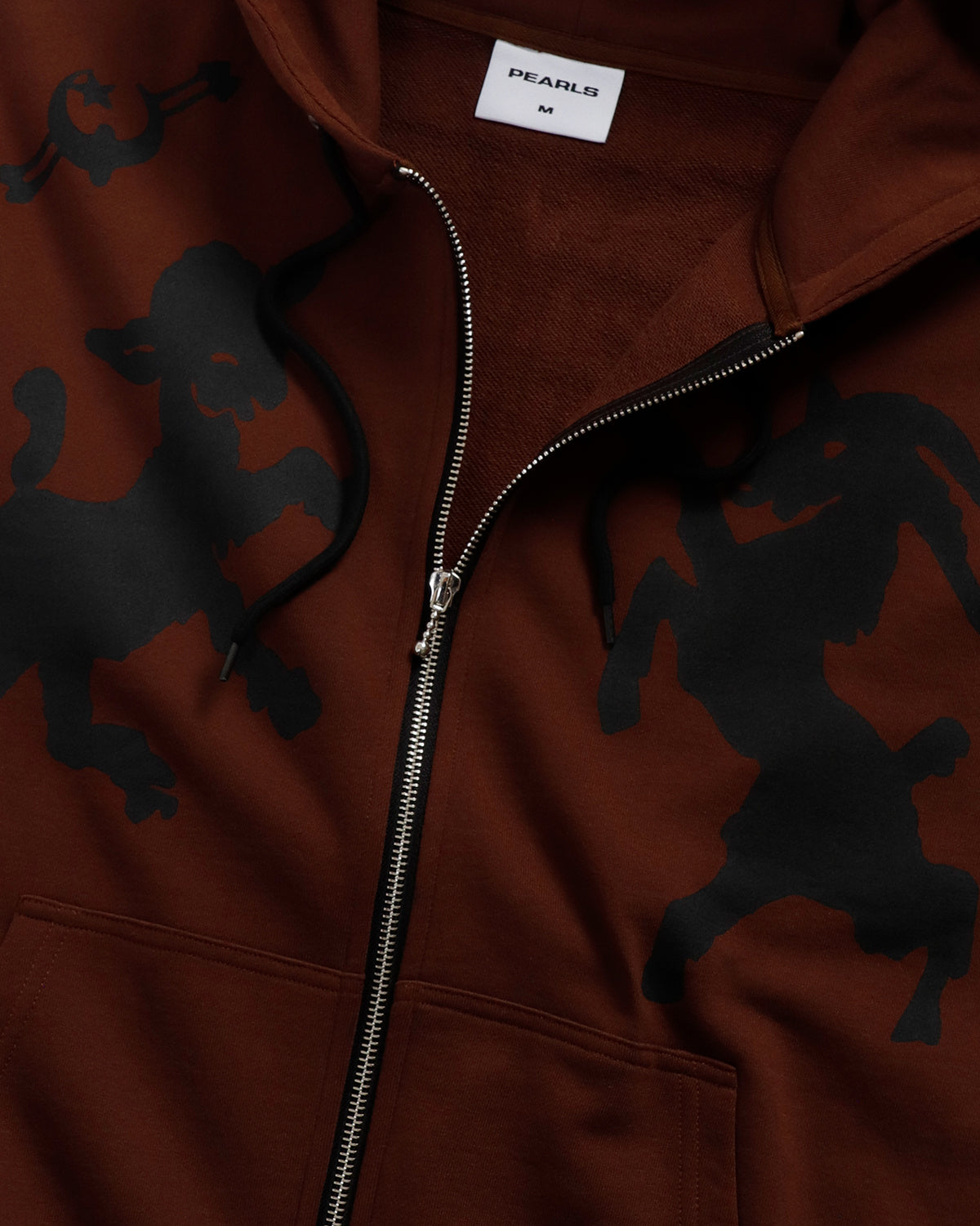 PAGAN ZIP HOOD BROWN (NEW SOFT CUT)