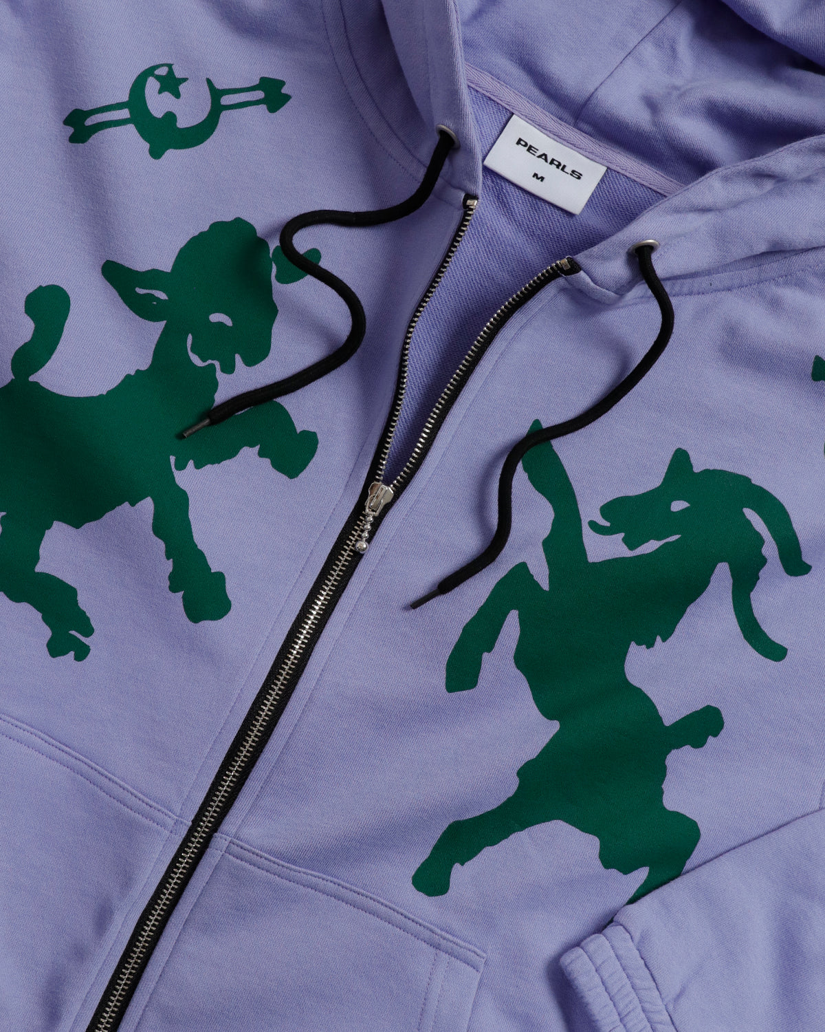 PAGAN ZIP HOOD PERIWINKLE (NEW SOFT CUT)