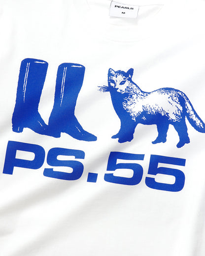 PUSS IN BOOTS TEE WHITE