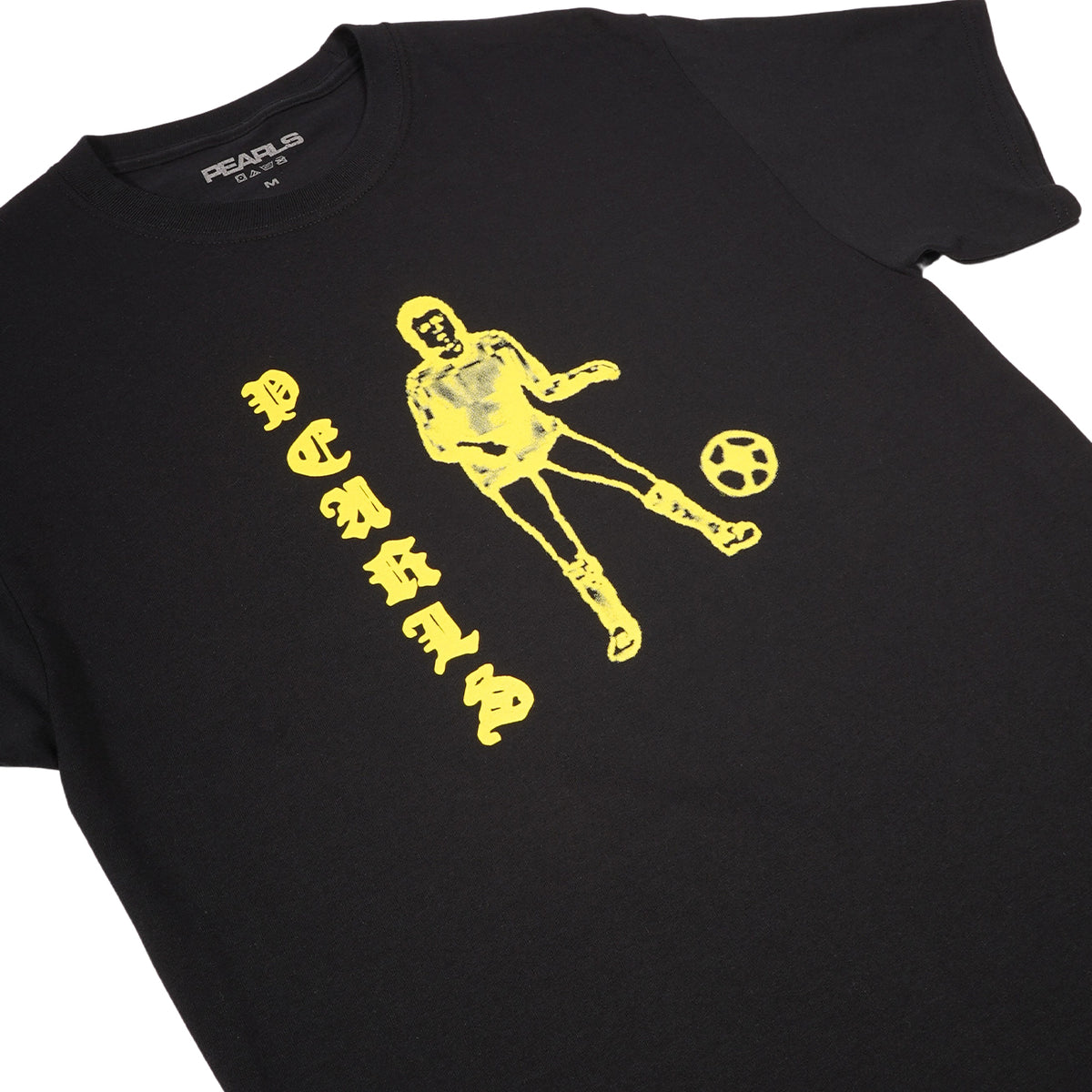 SOCCER TEE BLACK