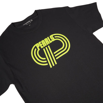 TRACK TEE BLACK (GREEN)