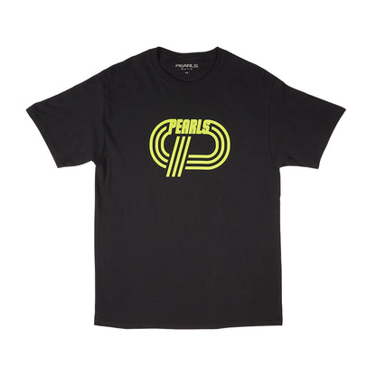 TRACK TEE BLACK (GREEN)