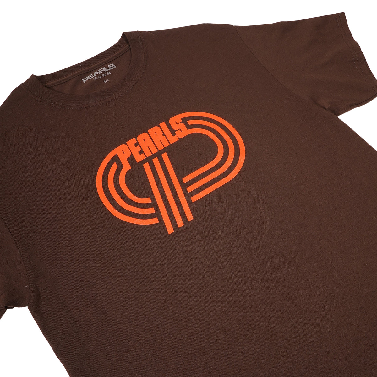 TRACK TEE DARK CHOCOLATE (RED)