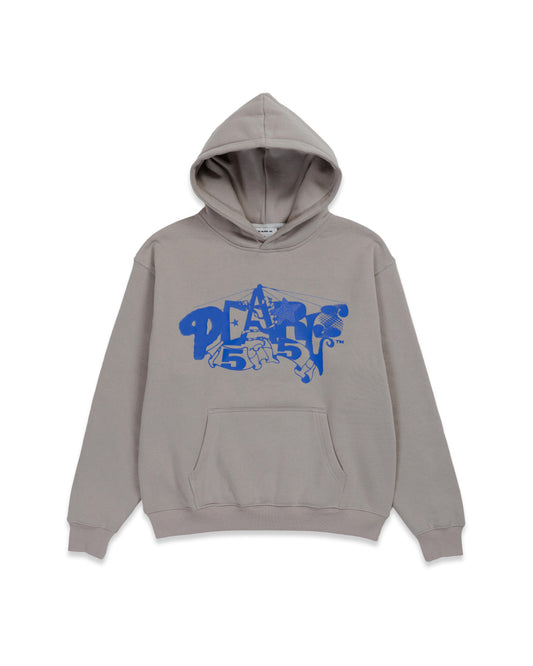 RIBBON HOOD GREY