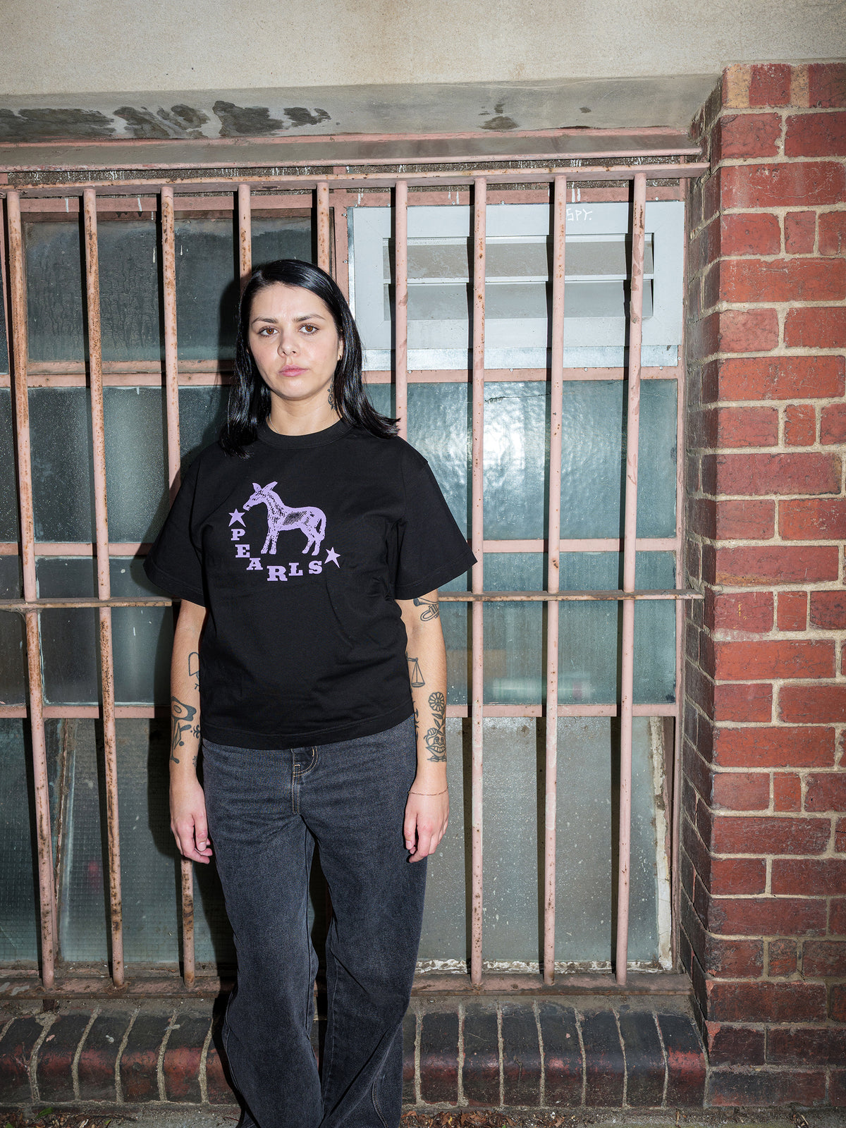 WESTERN TEE BLACK