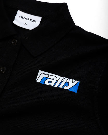 RALLY FEMME POLO BLACK