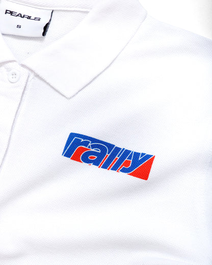 RALLY FEMME POLO WHITE