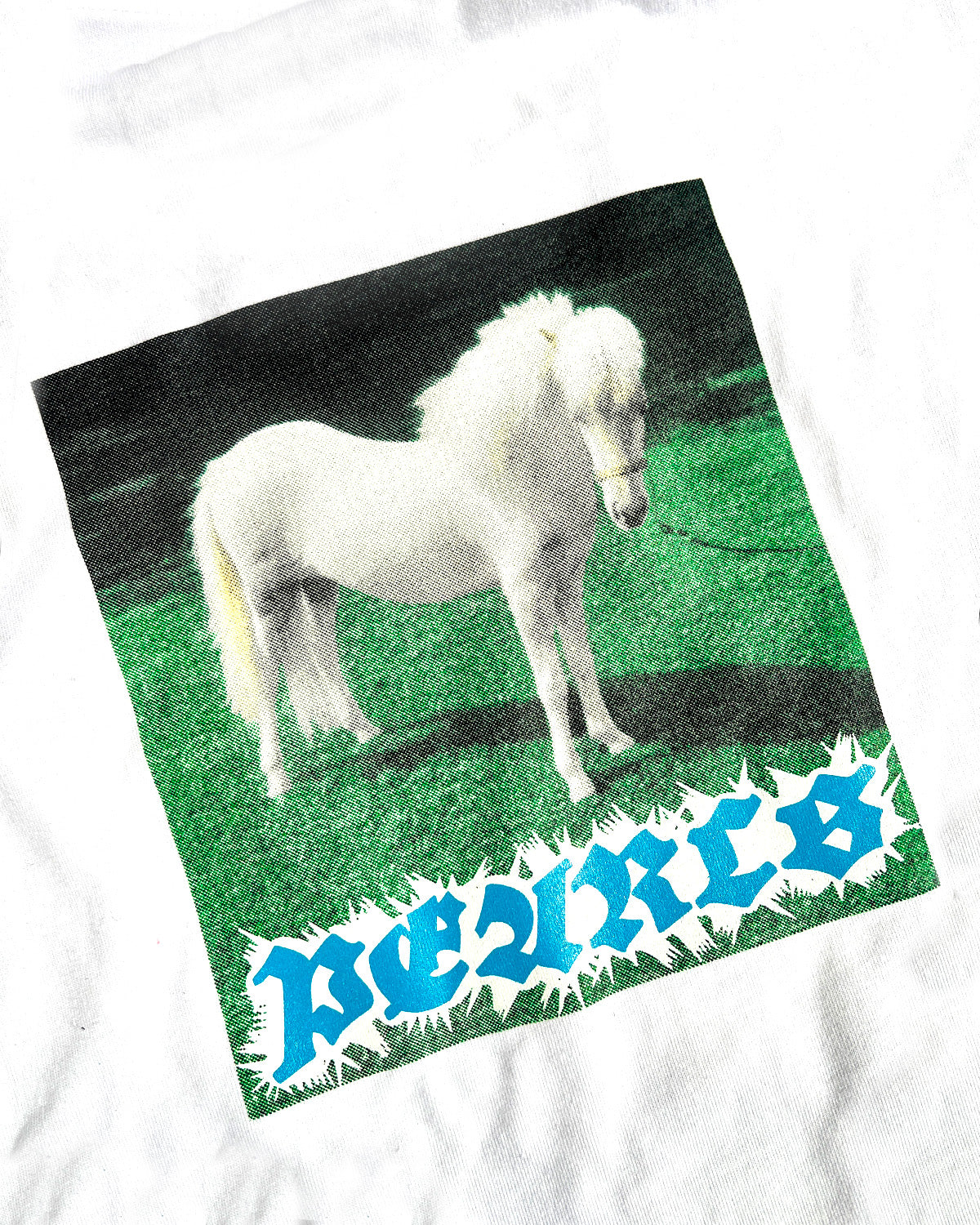 PONY TEE WHITE