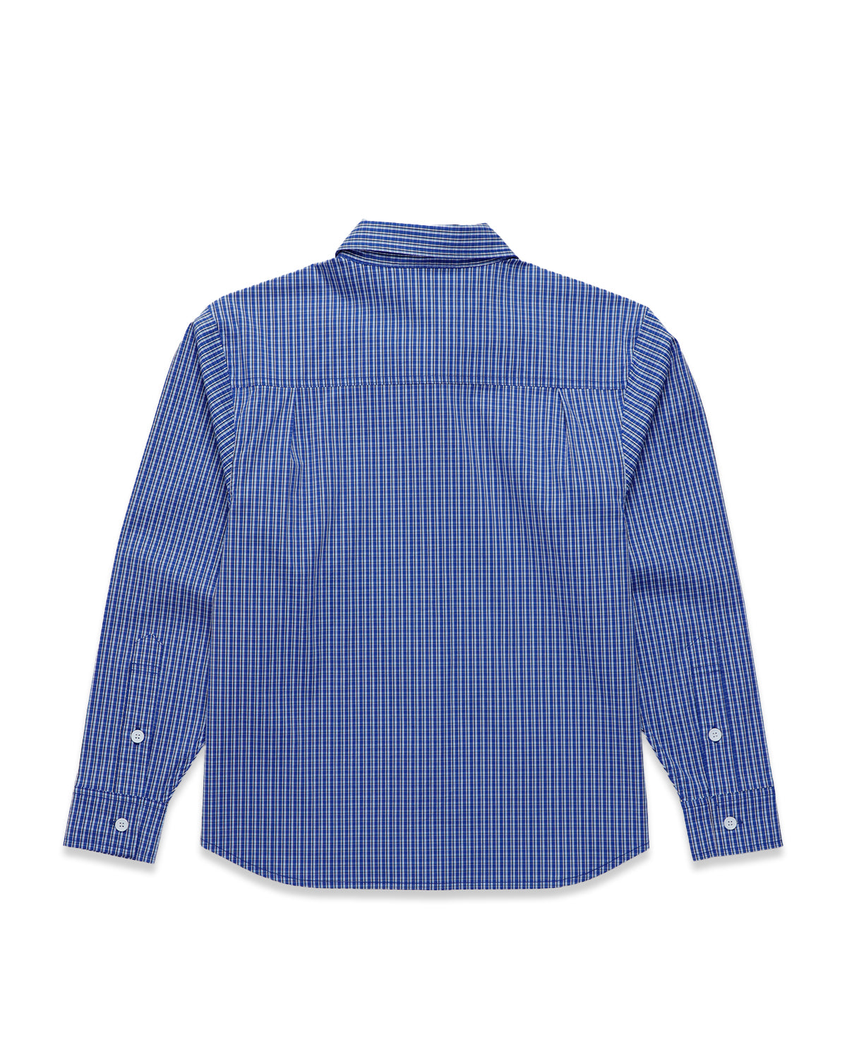 SADDLE SHIRT BLUE CHECK
