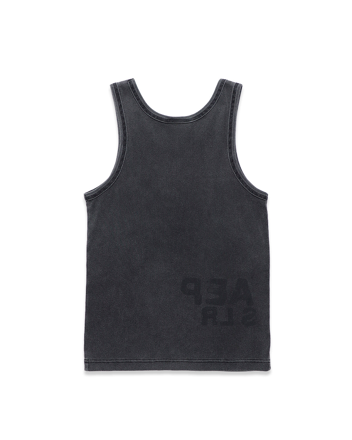 STAMP TANK FADED BLACK